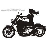 Naklejka - Jestem motocyklistą  JM 056 - 056.jpg