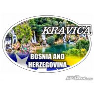 NAKLEJKA WYPRAWOWA NW BOSNIA AND HECEGOVINA 005 KRAVICA - nw_bosnia_and_hercegovina_005.jpg